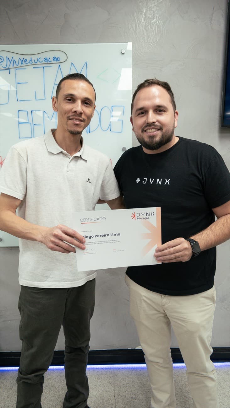 Turma presencial da JYNX Educação, foto 2